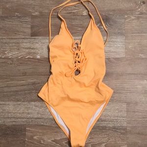 Cupshe Yellow swimsuit